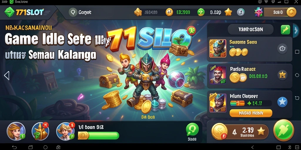 Tampilan gameplay seru dan menyenangkan di 171SLOT.
