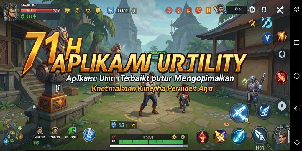 Tampilan antarmuka pengguna 71H yang menarik dan mudah dimengerti.