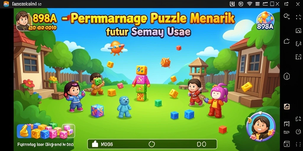 Tampilan gameplay yang seru dan menantang di 898A.