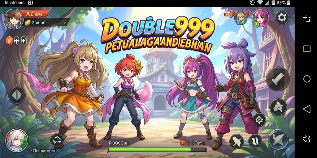 Gameplay seru dan karakter anime yang menarik di DOUBLE999.