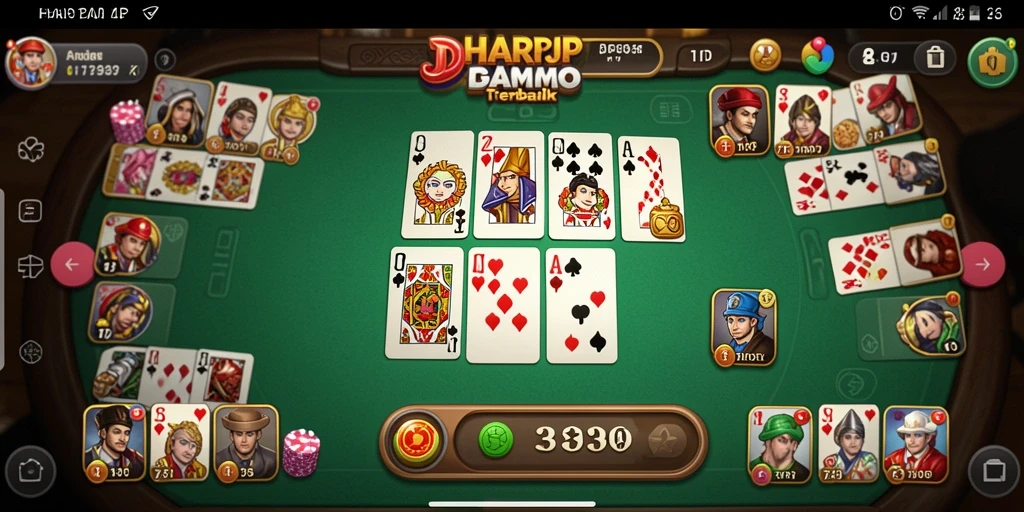 Tampilan gameplay yang seru dari HARAPJP dengan grafis menarik.