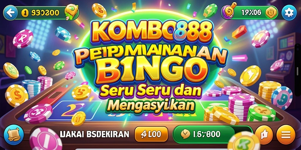 Screenshot gameplay Bingo KOMBO88 yang menampilkan suasana permainan yang seru.