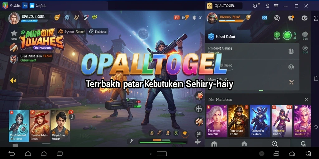 Tampilan aplikasi OPALTOGEL yang memudahkan pengguna dalam beraktivitas.
