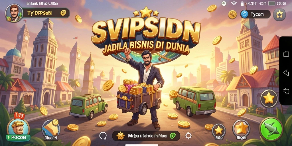 Tangkapan layar SVIPSIDN menampilkan berbagai aspek gameplay yang menarik.