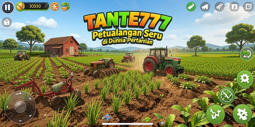 Gameplay menarik dengan berbagai aktivitas pertanian yang seru.
