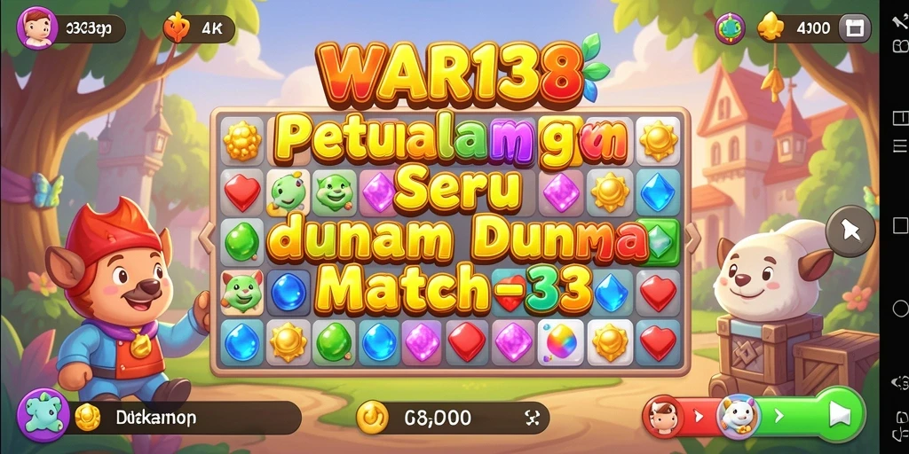 Tampilan gameplay WAR138 yang menawan dan penuh warna.